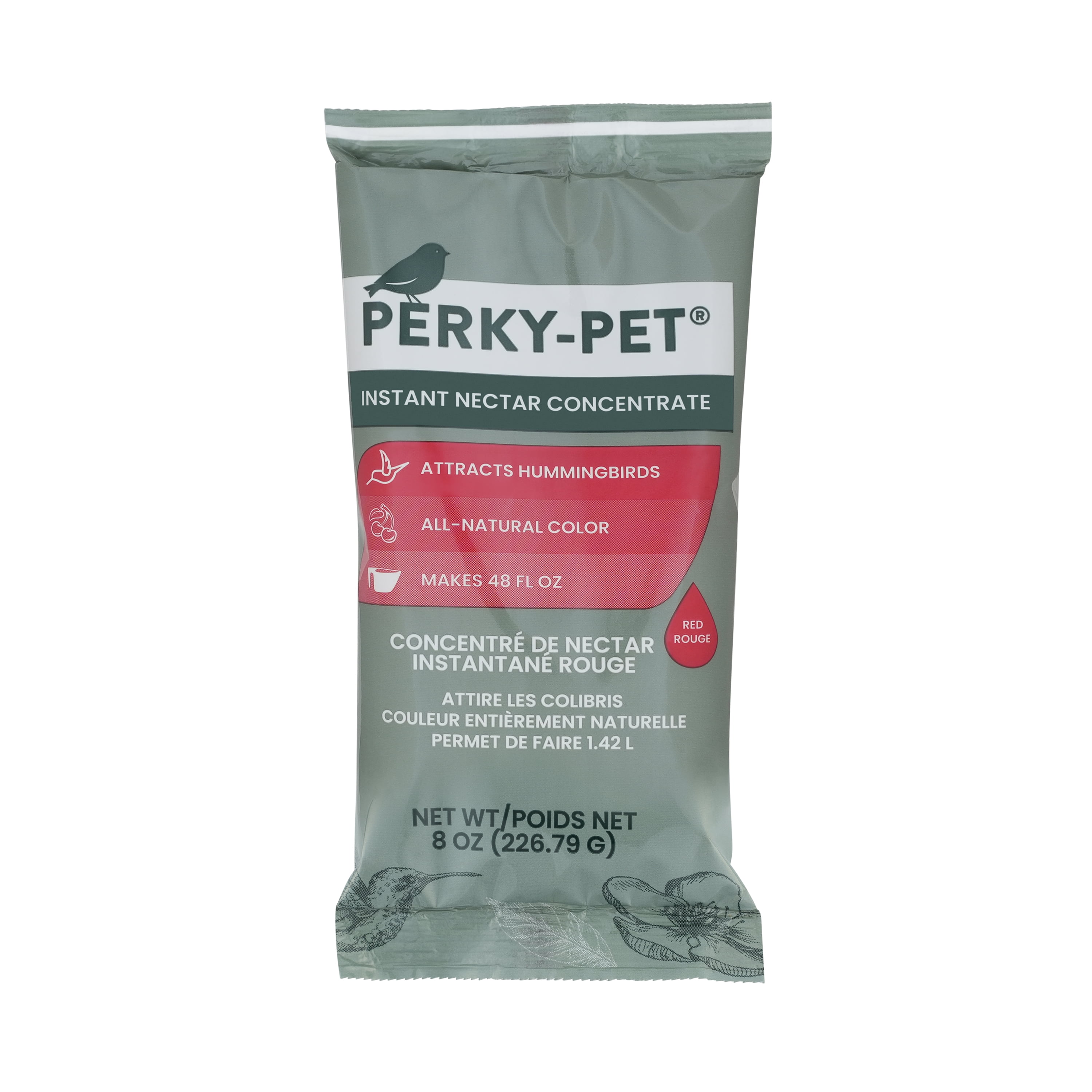 Perky-Pet Red Powder Hummingbird Nectar Concentrate 8 oz Bag