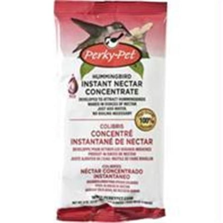 Woodstream Hummingbird W-Perky Pet Original Instant Hummingbird Nectar Bag- Red 8 Ounce