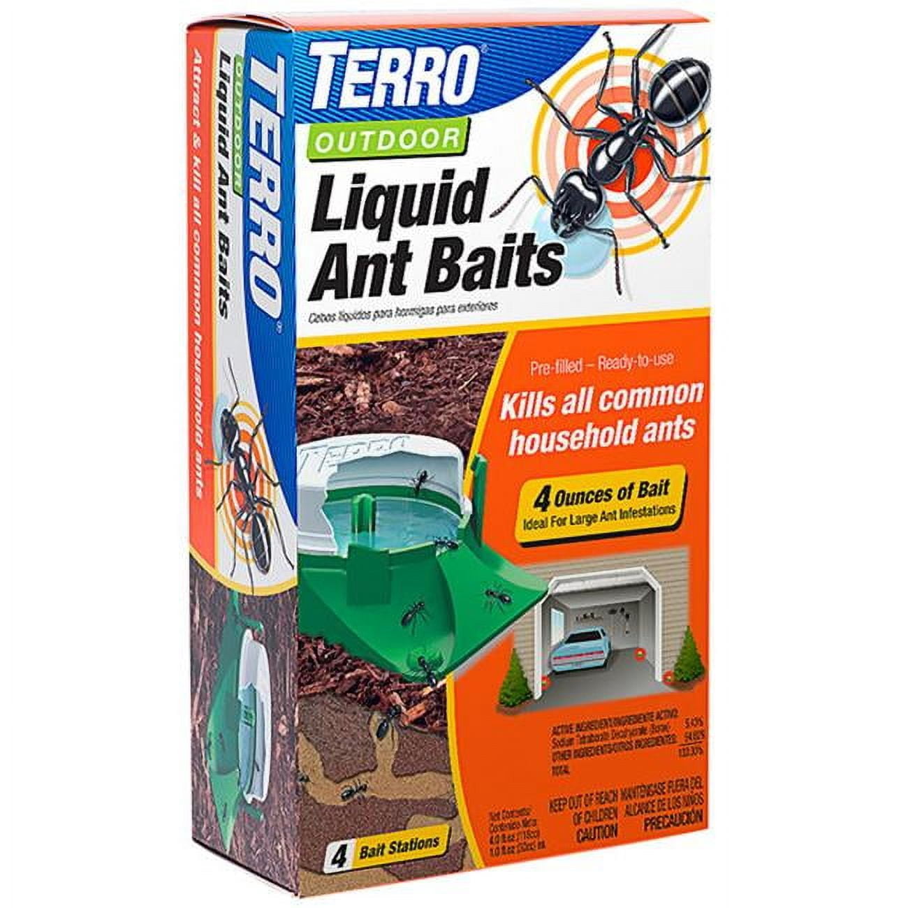 Woodstream  Outdoor Liquid Ant Bait Stations, Pack of 4