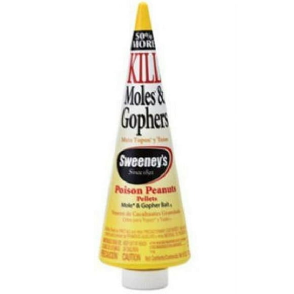 Woodstream Outdoor Mole & Gopher Poison Peanuts Bait, 6 oz