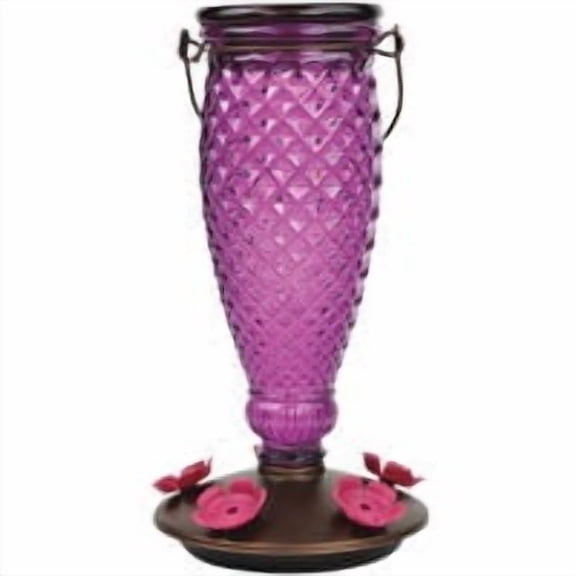 Woodstream Perky-Pet Diamond Wine Hummingbird Feeder - Pack of 2