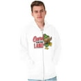 thumbnail image 1 of Woodsy Owl Care for the Land Retro Zip Up Hoodie Men's Women's Brisco Brands M, 1 of 6