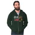 thumbnail image 1 of Woodsy Owl Care for the Land Retro Zip Up Hoodie Men's Women's Brisco Brands X, 1 of 6