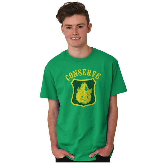 Woodsy Owl Cute United States Forest Men's Graphic T Shirt Tees Brisco Brands L