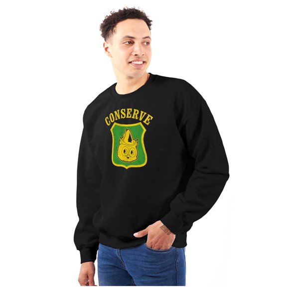 Woodsy Owl Cute United States Forest Sweatshirt for Men or Women Brisco Brands L