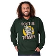 thumbnail image 1 of Woodsy Owl Don't Litter Retro Cartoon Hoodie Sweatshirt Women Men Brisco Brands 3X, 1 of 6