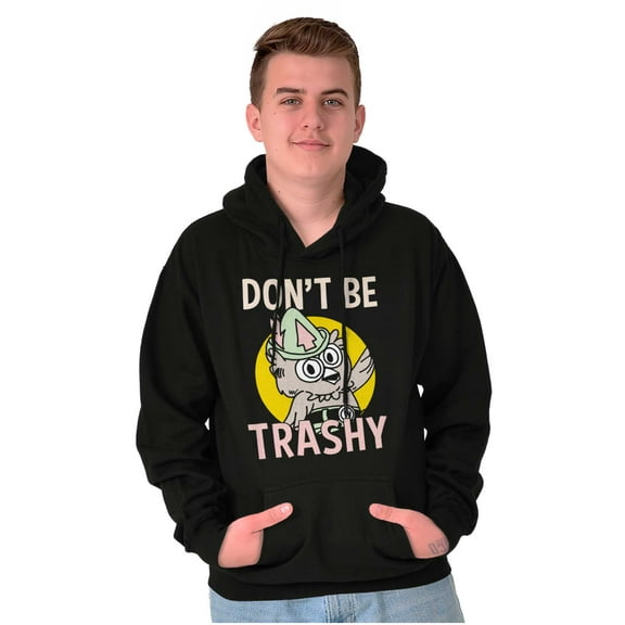 Woodsy Owl Don't Litter Retro Cartoon Hoodie Sweatshirt Women Men Brisco Brands S