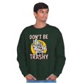 thumbnail image 1 of Woodsy Owl Don't Litter Retro Cartoon Sweatshirt for Men or Women Brisco Brands 3X, 1 of 5