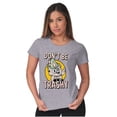 thumbnail image 1 of Woodsy Owl Don't Litter Retro Cartoon Women's T Shirt Ladies Tee Brisco Brands X, 1 of 2