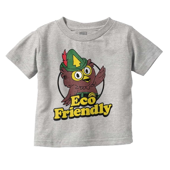 Woodsy Owl Eco Friendly Cute Forest Toddler Boy Girl T Shirt Infant Toddler Brisco Brands 12M