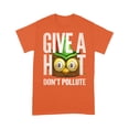 thumbnail image 1 of Woodsy Owl Give a Hoot Don't Pollute Distressed Vintage T-Shirt, 1 of 4
