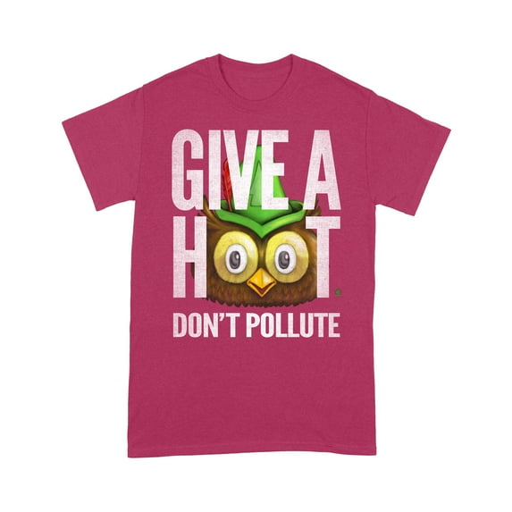 Woodsy Owl Give a Hoot Don't Pollute Distressed Vintage T-Shirt