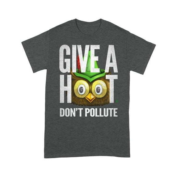 Woodsy Owl Give a Hoot Don't Pollute Distressed Vintage T-Shirt