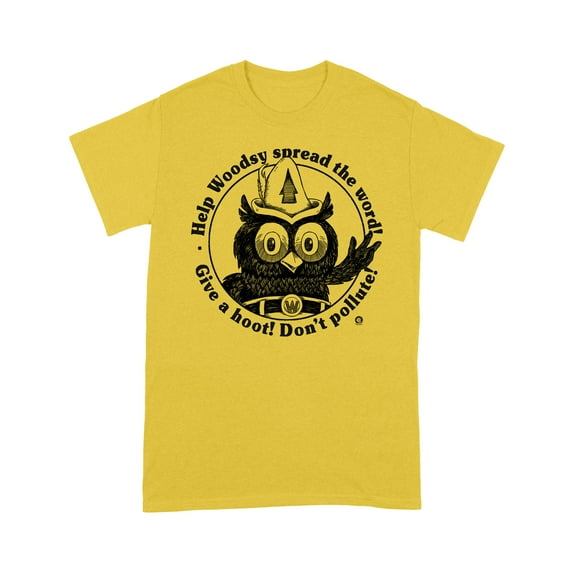 Woodsy Owl Give a Hoot Don't Pollute Vintage T-Shirt