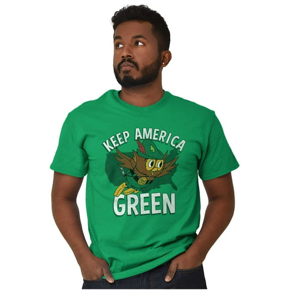 Woodsy Owl Keep America Green Unisex Plus Size Graphic Tee Brisco Brands 3X