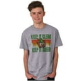 thumbnail image 1 of Woodsy Owl Keep it Clean and Green Men's Graphic T Shirt Tees Brisco Brands X, 1 of 4