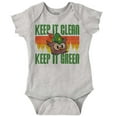 thumbnail image 1 of Woodsy Owl Keep it Clean and Green Romper Boys or Girls Infant Baby Brisco Brands 12M, 1 of 7