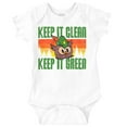 thumbnail image 1 of Woodsy Owl Keep it Clean and Green Romper Boys or Girls Infant Baby Brisco Brands 24M, 1 of 7