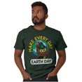 thumbnail image 1 of Woodsy Owl Make Everyday Earth Day Men's Graphic T Shirt Tees Brisco Brands M, 1 of 6