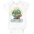 thumbnail image 1 of Woodsy Owl Make Everyday Earth Day Romper Boys or Girls Infant Baby Brisco Brands NB, 1 of 7