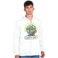 thumbnail image 1 of Woodsy Owl Make Everyday Earth Day Unisex Plus Size Zip Hoodie Brisco Brands 2X, 1 of 5