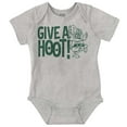 thumbnail image 1 of Woodsy Owl Slogan Give a Hoot Romper Boys or Girls Infant Baby Brisco Brands 12M, 1 of 6