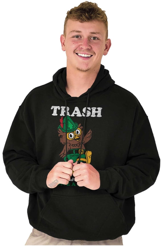 Trash Talker Give a Hoot Hoodie Sweatshirt Women Men Brisco Brands X