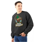 Woodsy Owl Tree Hugger Retro Vintage Sweatshirt for Men or Women Brisco Brands M