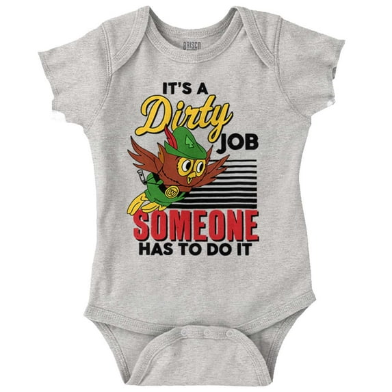 Woodsy Owl US Forest Service Cartoon Romper Boys or Girls Infant Baby Brisco Brands 24M