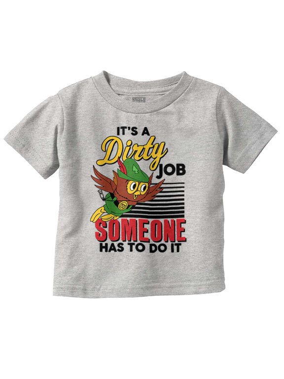 Woodsy Owl US Forest Service Cartoon Toddler Boy Girl T Shirt Infant Toddler Brisco Brands 18M
