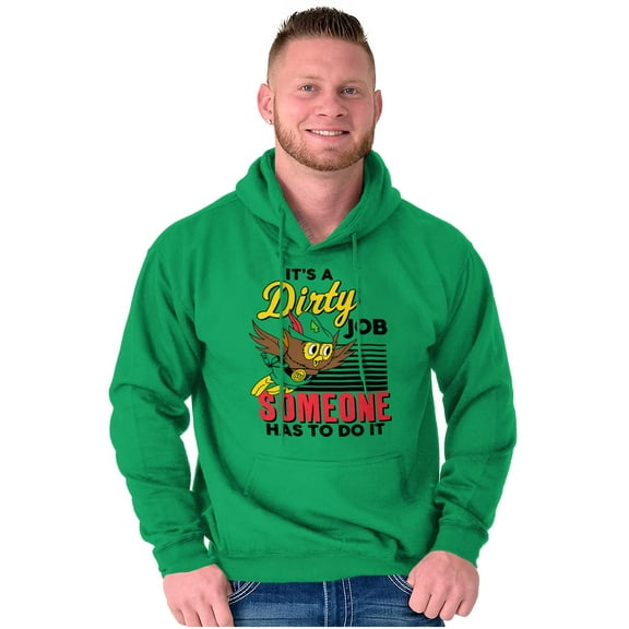 Woodsy Owl US Forest Service Cartoon Unisex Plus Size Hoodie Brisco Brands 3X