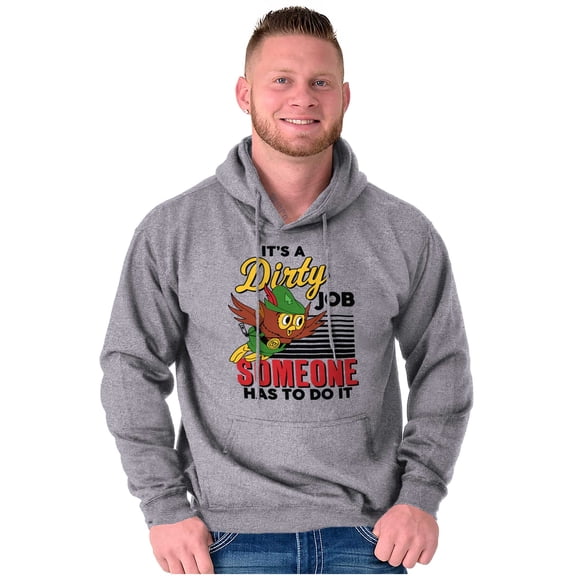 Woodsy Owl US Forest Service Cartoon Unisex Plus Size Hoodie Brisco Brands 4X