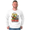 thumbnail image 1 of Woodsy Owl US Forest Service Cartoon Unisex Plus Size Long Sleeve Shirt Brisco Brands 2X, 1 of 5