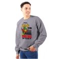 thumbnail image 1 of Woodsy Owl US Forest Service Cartoon Unisex Plus Size Sweatshirt Brisco Brands 4X, 1 of 4