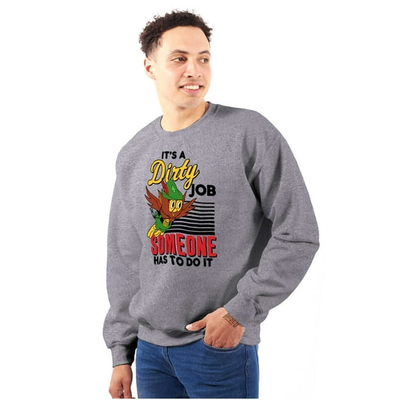 Woodsy Owl US Forest Service Cartoon Unisex Plus Size Sweatshirt Brisco Brands 4X