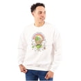 thumbnail image 1 of Woodsy Owl Vintage Love Yourself Sweatshirt for Men or Women Brisco Brands M, 1 of 6