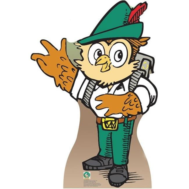 Woodsy the Owl Life-Size Cardboard Stand-Up with Green Hat