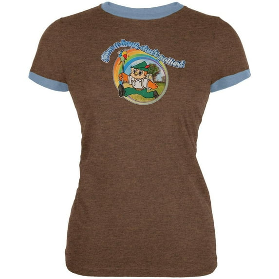 Woodsy The Owl - Pollute Junior T-Shirt - Medium