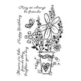 thumbnail image 1 of Woodware Craft Collection Woodware Clear Singles Millefiori Vase, 1 of 2
