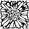 thumbnail image 1 of Woodware Flower Centre 6 in x 6 in Stencil, 1 of 1