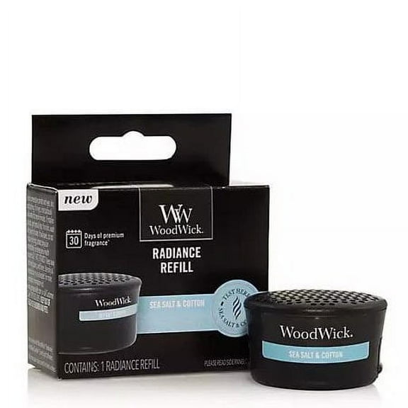 Woodwick Candle Radiance Warmer Refill - Sea Salt & Cotton