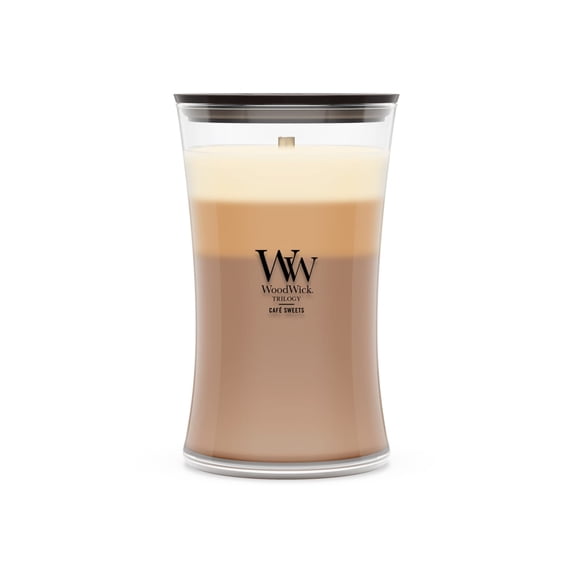 WoodWick Café Sweets Large Hourglass Trilogy Candle