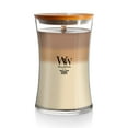 thumbnail image 1 of WoodWick Café Sweets Large Hourglass Trilogy Candle, 1 of 5