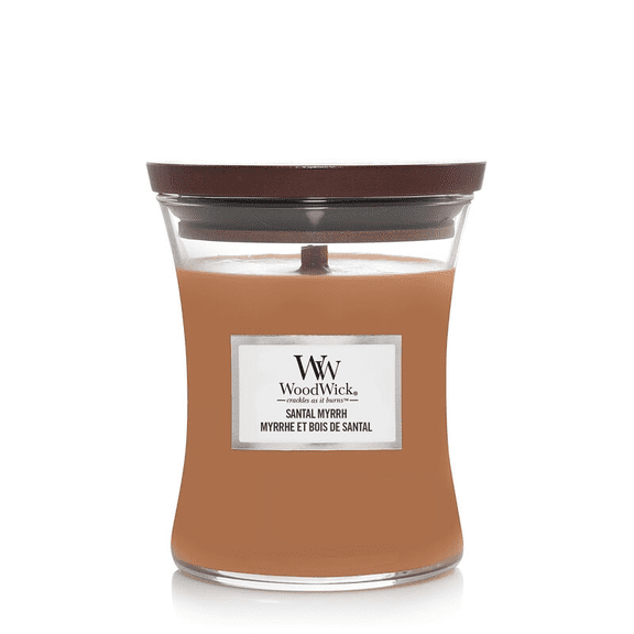 Woodwick - Santal Myrrh Medium Candle