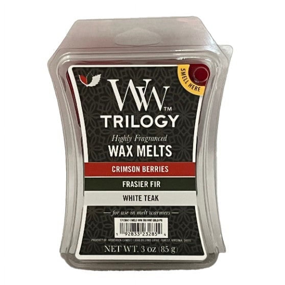 Woodwick Wax Melt 3 Oz. Trilogy - Winter Garland