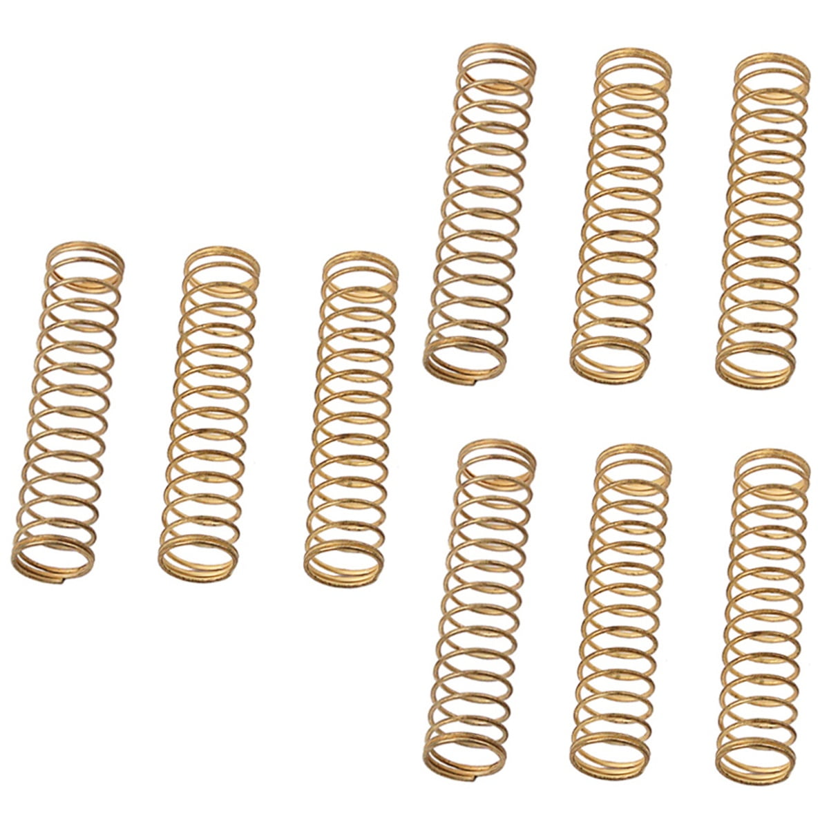 Woodwind Instrument Parts Brass Spring Bbl Speaker Trumpet Valve Kit Component 9 Pcs