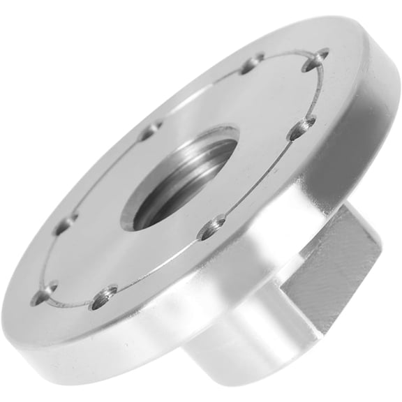 Woodworking 3 Inch Lathe Steel Faceplate Chucks, Steel Wood Lathe Face Plate 1-8TPI Spindle without Screwchuck
