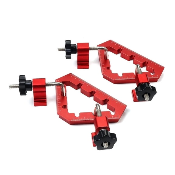 Woodworking 45 and 90 Degree Right Angle Clamps Aluminum Alloy Positioning Clamping Square Corner Clamp Auxiliary Fixture ,High-Quality Lifting Ring