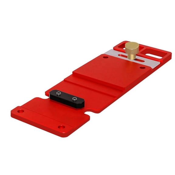 Woodworking 90 Degree Angle Stop Track Saw Square Positioning Limiting Clamp For Electric Circular Saw Guide Rail,1 x Guide Rail Clamp,Red