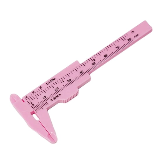 Woodworking Accessories 0-80mm Plastic Caliper Sliding Vernier Gauge Pachometer Micrometer Inner Outer Diameter Measuring Tools ,Precision Measuring